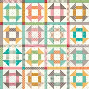 Prim Churn Dash Cream (FQ) - Lori Holt for Riley Blake Designs