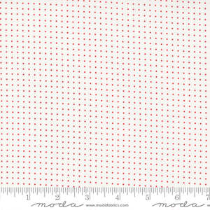Spots Dots Ginghams And Stripes: Dwell Pin Dot on Cream - Bonnie & Camille for Moda