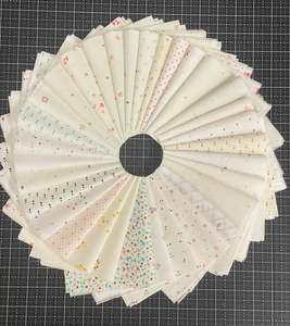 Low Volume Fabrics: Low Volume Fat 16th Bundle - Mixed Designers