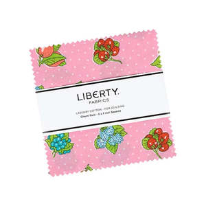 Charm Squares: Gifts From The Garden 5" Stackers – Liberty Fabrics for Riley Blake Designs