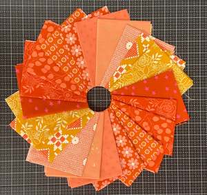 Spicy Pecan & Mustard Fat Eighth Bundle - Ruby Star Society Fabrics