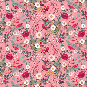 Merriment Flora (FQ) - Adventale by Katarina Roccella for Art Gallery Fabrics