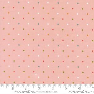 Wild Honey Magic Dot Carnation (FQ) 5230-52 by Lella Boutique for Moda Fabrics