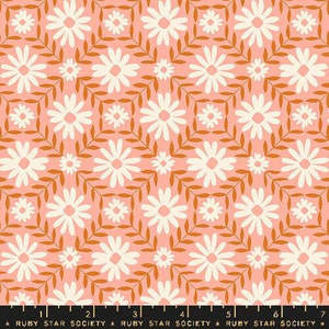 Ruby Star Society: Endpaper Flowers in Bashful (FQ) - Jen Hewett Ruby Star Society