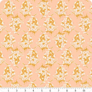Ruby Star Society: Wild Flower Child Peach (FQ)- Sunbeam Rashida Coleman Hale for RSS