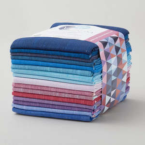 Handloom Morning Glory Fat Quarter Bundle FATQHDLM-2 by Tara Faughnan for Windham Fabrics