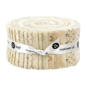 Low Volume Fabrics: Snow Flurry 2.5" Strips Laundry Basket Quilts for Andover Fabrics