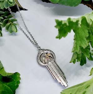 Bestsellers: BESTSELLER!! Art Deco Waterfall Pendant with Timepiece