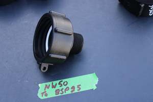 Products: NW50 (S60X6) TO BSP 25mm MALE IBC ADAPTOR. NO STOCK - RainHarvest and Services