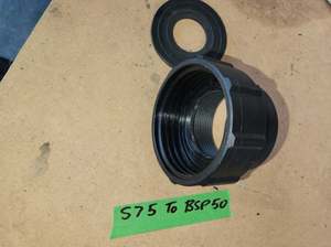 S75 X 6 FEMALE (3) BUTTRESS THREAD TO BSP 50mm (2) FEMALE IBC ADAPTOR - RainHarv&hellip;