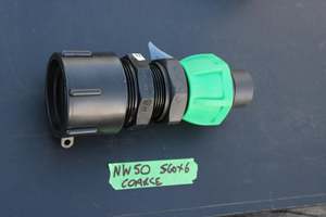 Products: NW50 IBC ADAPTOR CAP + 40mm HOSE CONNECTOR - RainHarvest and Services