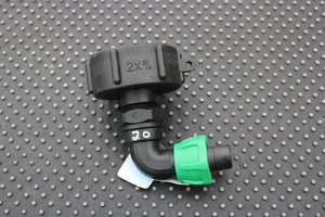 NW50 IBC CAP + 20mm 90o HOSE CONNECTOR - RainHarvest and Services
