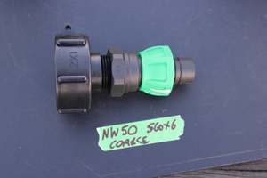 NW50 IBC CAP + 25mm HOSE CONNECTOR - RainHarvest and Services