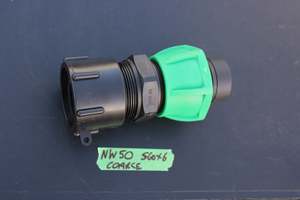 NW50 IBC CAP + 50mm HOSE CONNECTOR - RainHarvest and Services