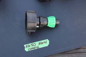 NW50 IBC CAP WITH 20mm HOSE CONNECTOR - RainHarvest and Services
