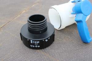 S100 X 8 (4") TO NW50mm MALE IBC ADAPTOR - RainHarvest and Services