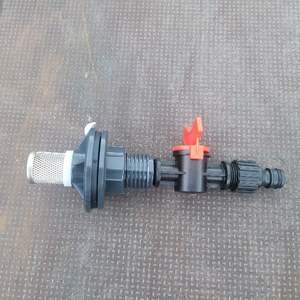 WATER BUTT RAIN BARREL SPIGOT WITH 15mm TAP & SCREEN FILTER & HOSE CONNE&hellip;