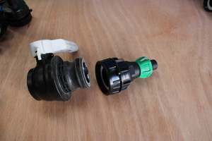 BSP63 IBC ADAPTOR CAP + 25mm HOSE END for CAM LOCK VALVES - RainHarvest and Services