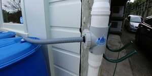 DOWNPIPE DIVERTER. 'HI FLO' 'THE FALCON' 80mm DP. FOR WATER BUTTS & SMALL TA&hellip;
