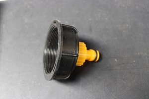 Products: BSP50 IBC CAP WITH GARDEN HOSE END - RainHarvest and Services