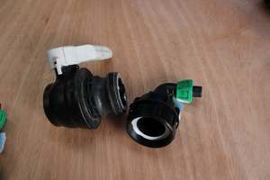 BSP60 CAP WITH 20mm x 90o HOSE CONNECTOR FOR CAM LOCK VALVES - RainHarvest and Services