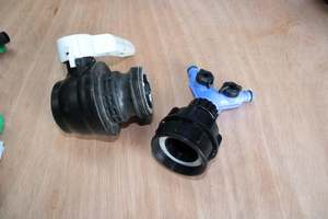 BSP60 IBC ADAPTOR CAP & DOUBLE TAP FOR CAMLOCK STYLE VALVES - RainHarvest and Services