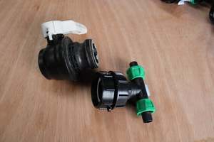 Products: BSP60 IBC ADAPTOR CAP + 20mm 'T' HOSE END for CAMLOCK VALVES - RainHarvest and Services