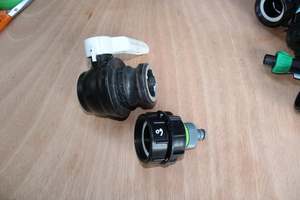 BSP60 IBC HOSE CAP WITH 12MM GARDEN HOSE END FOR CAMLOK with 60mm THREAD - RainH&hellip;