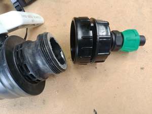 BSP63 IBC CAP + 20mm HOSE END for CAMLOK VALVES - RainHarvest and Services