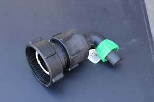 Products: BSP80 IBC ADAPTER & 25mm BEND HOSE CONNECTOR - RainHarvest and Services
