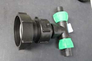 BSP80 IBC ADAPTER & 25mm T JUNCTION HOSE CONNECTOR - RainHarvest and Services