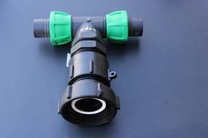 BSP80 IBC ADAPTER & 40mm T JUNCTION HOSE CONNECTOR - RainHarvest and Services