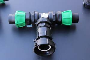 BSP80 IBC ADAPTER WITH 50mm T JUNCTION HOSE CONNECTOR - RainHarvest and Services