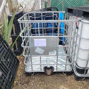FIREWOOD CAGE. ONE CUBE .GREAT FOR FIREWOOD STORAGE ETC. NOSTOCK - RainHarvest and Services