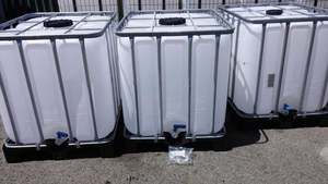 IBC TANK. 1000L Caged. Ex ORGANIC BALSAMIC VINEGAR NO STOCK - RainHarvest and Services