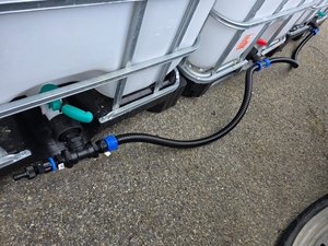 IBC THREE LINK KIT. NW50 THREAD+ 25MM HOSE - RainHarvest and Services