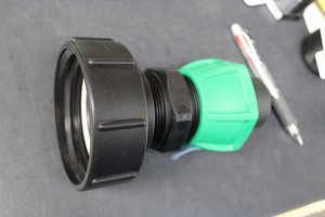 Products: S100 X 8 COARSE THREAD WITH 50MM HOSE CONNECTOR - RainHarvest and Services
