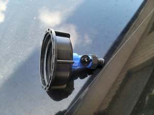 Products: S100 X 8 IBC COARSE THREAD WITH RHP BALL VALVE HOSE TAP - RainHarvest and Services