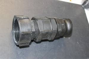 S75 X 6 / NW50 COARSE THREAD IBC CAP WITH 50MM MALE CAM LOCK - RainHarvest and Services