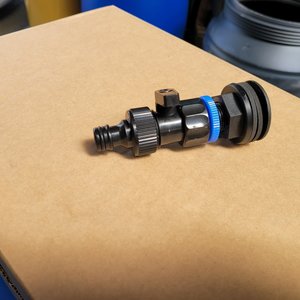 SINGLE TAP CONNECTOR & TANK FITTING for WATER BUTT DRUM & RAIN BARRELS -&hellip;