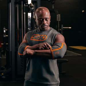 Lifting Accessories: SBD FORGE Grey Elbow Sleeves