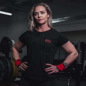 T Shirts: SBD Classic T-Shirt - Red Black