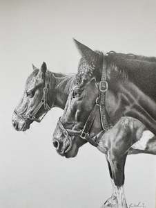 Custom Art: A4 Pencil Portraits (22.5cm x 30cm)