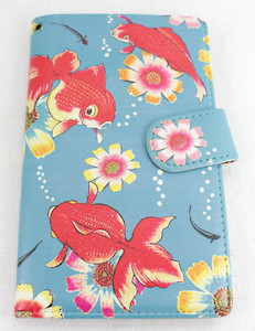 Products: Wallet Mobile Phone Case Cover - Goldfish raku.co.nz