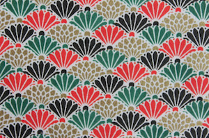 Hand-Dyed Yuzen Washi Paper - 040 Black raku.co.nz