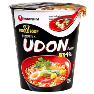 Nongshim Tempura Udon Ramen Cup Box