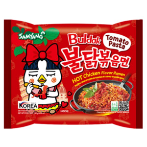 Samyang: Samyang Tomato Pasta Buldak Hot Chicken Ramen