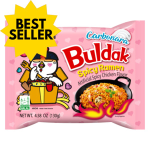 Samyang Carbonara Buldak Hot Chicken Ramen