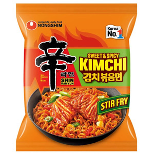 Frontpage: Nongshim Shin Stir Fry Kimchi Ramen