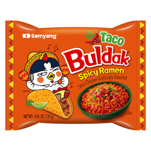 Frontpage: Samyang Taco Buldak Hot Chicken Ramen